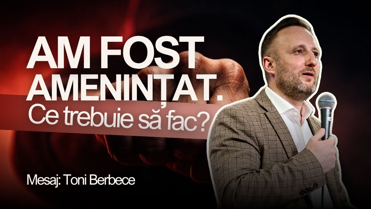 ❗️Am fost amenințat, ce să fac || Toni Berbece 