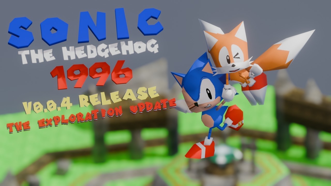 Sonic's Open Zone in 1996! | Sonic the Hedgehog 1996 0.0.4 Update