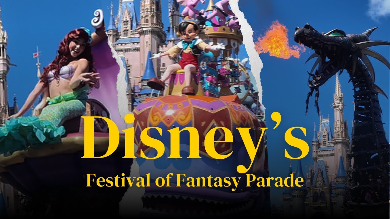 Disney’s Festival of Fantasy Parade | Full Parade (No Talking, No Cuts) | #FestivalOfFantasy