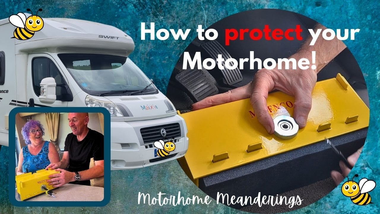 How to Secure Your Motorhome: Milenco Pedal Lock Installation Guide!