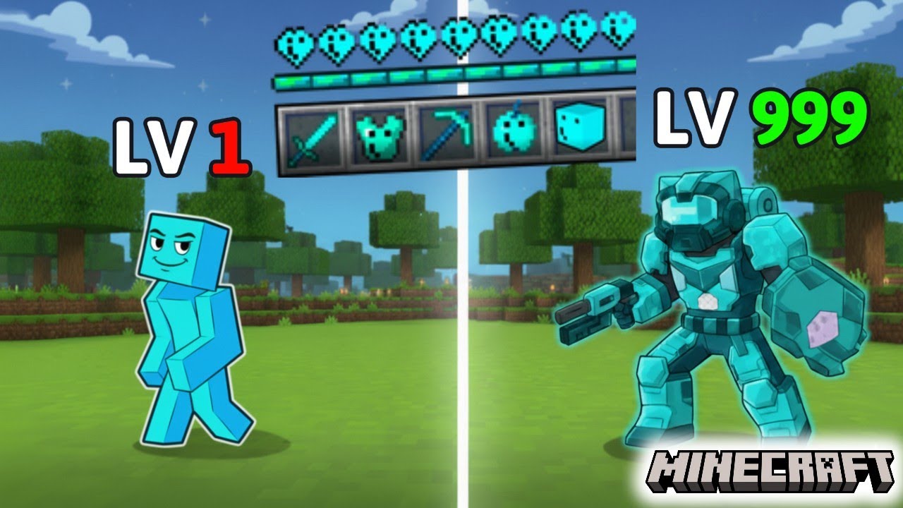 Hành Trình Đi Tìm Các Vật Phẩm Mạnh Nhất Để Đánh Bại Kẻ Thù Trong Minecraft Siêu Bánh Cuốn 💀