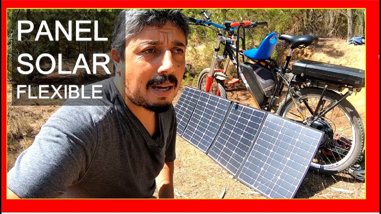 Panel solar 🌞 para movilidad eléctrica 🔋