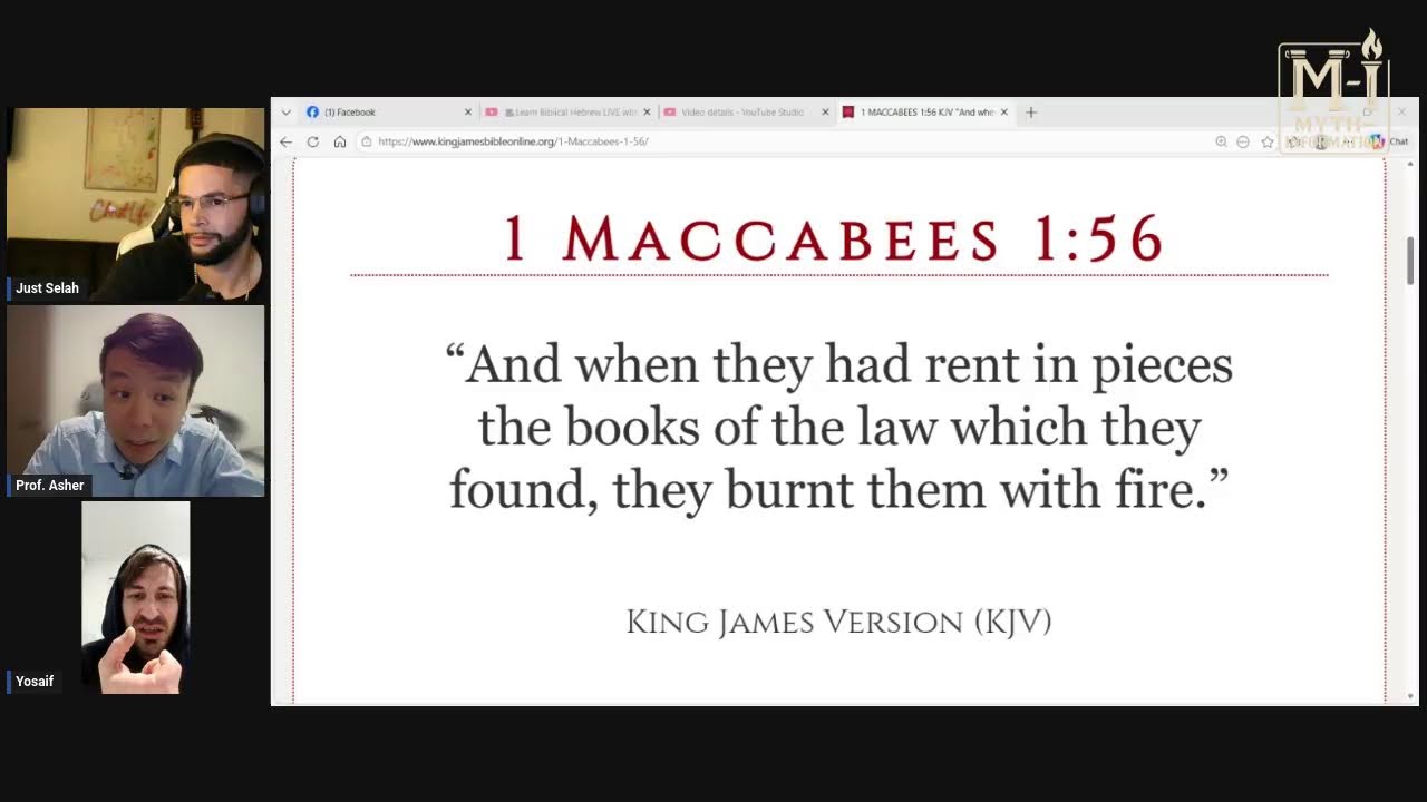 🎥Learn Biblical Hebrew LIVE with Professor Asher | Unit 3: Vowels