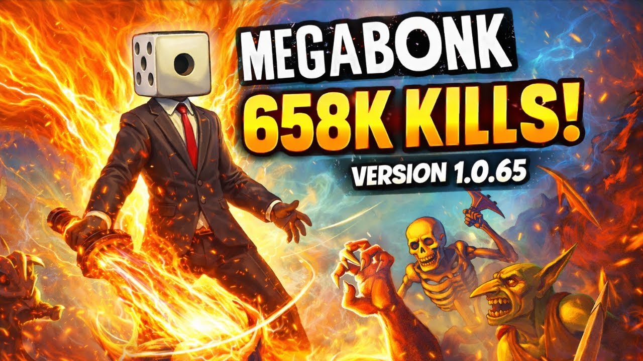 Dicehead 658K Run - Megabonk 1.0.65