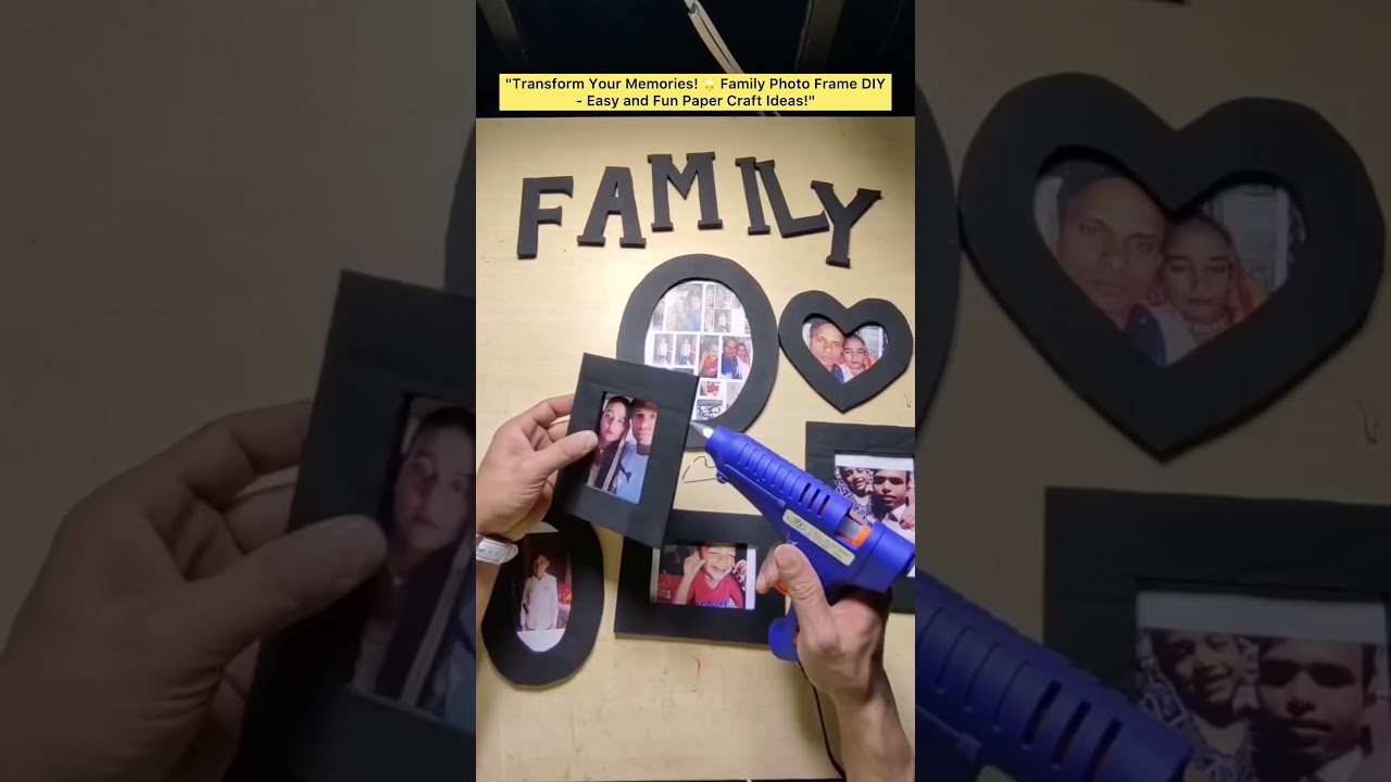 "Get Crafty! Stunning Family Photo Frame DIY You Can Make Together" 