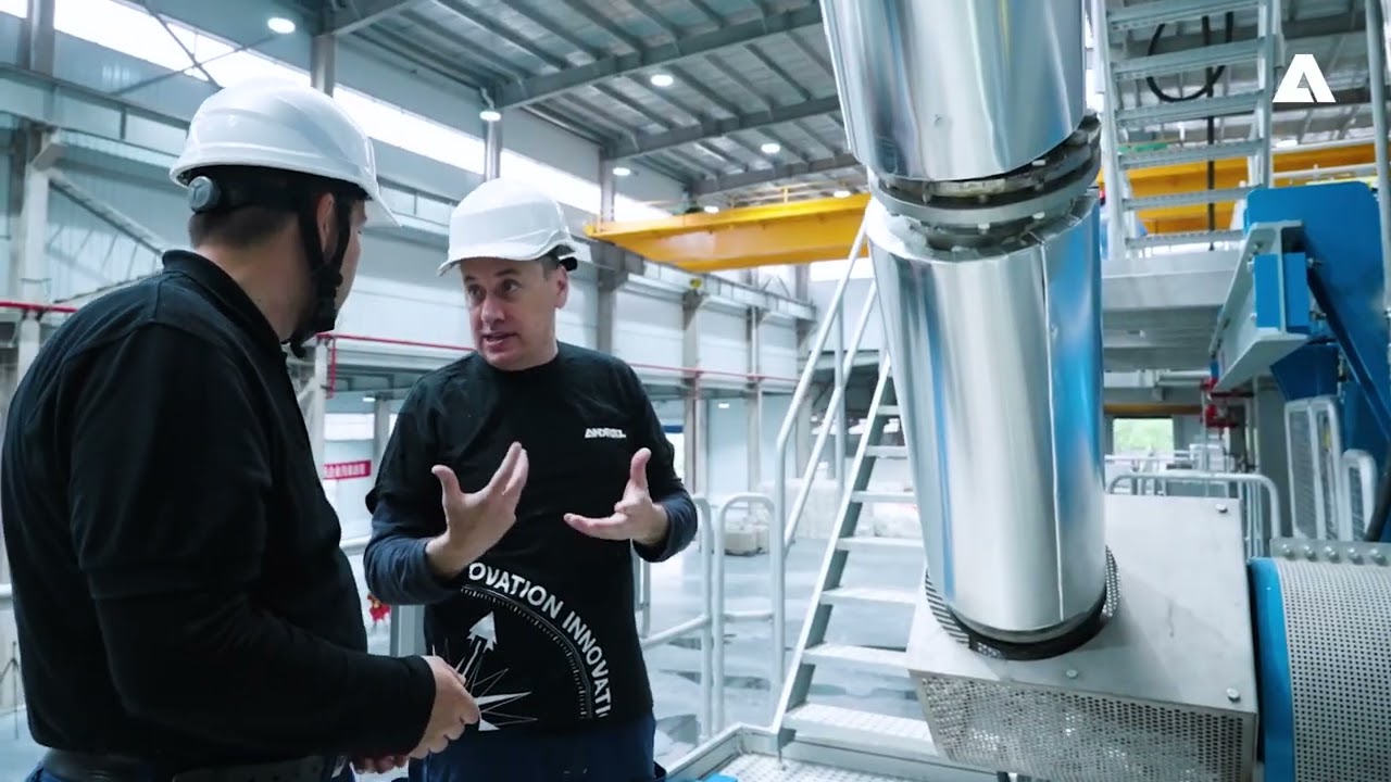 PrimeLineHyTAD tissue machine at Chongqing Longjing Paper Co., Ltd. | ANDRITZ