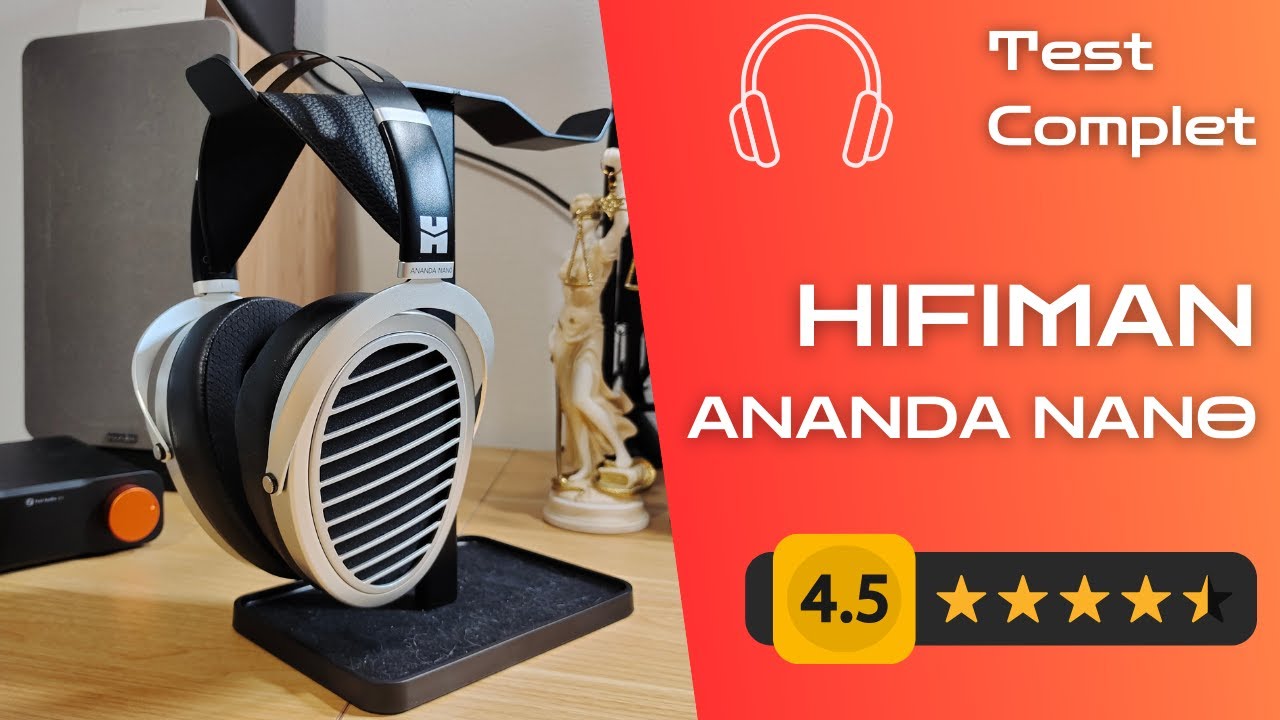 TEST : HIFIMAN ANANDA NANO - La BASSE de ce CASQUE PLANAIRE est FOLLE !