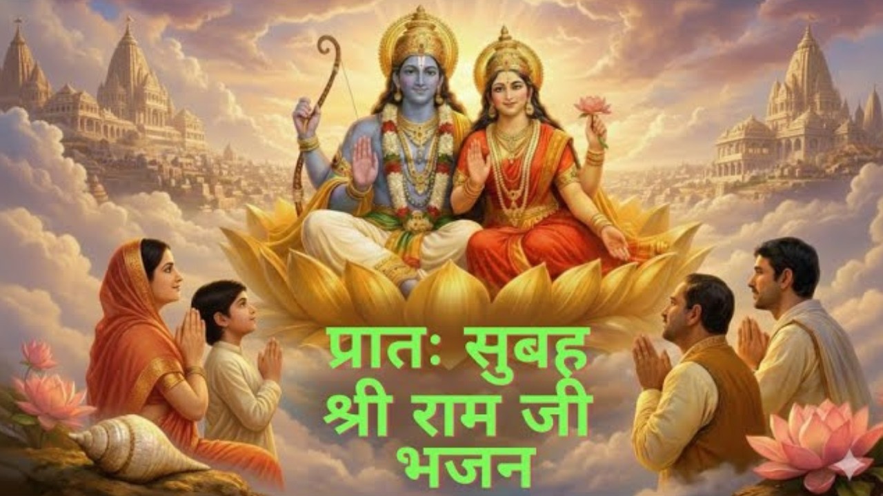 सुबह-सुबह श्री राम जी भजन | Morning Ram Bhajan | राम नाम से दिन की शुरुआत | Peaceful Devotional Song