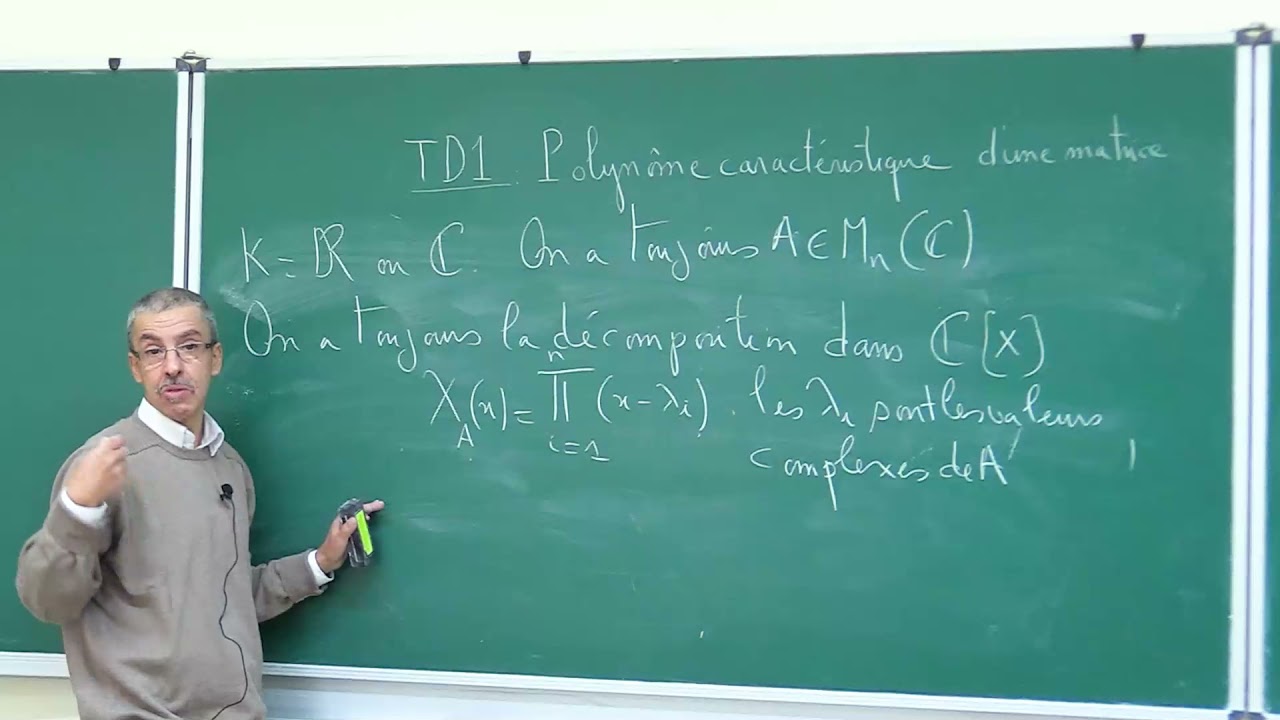 V51 Polynôme caractéristique sans factorisation