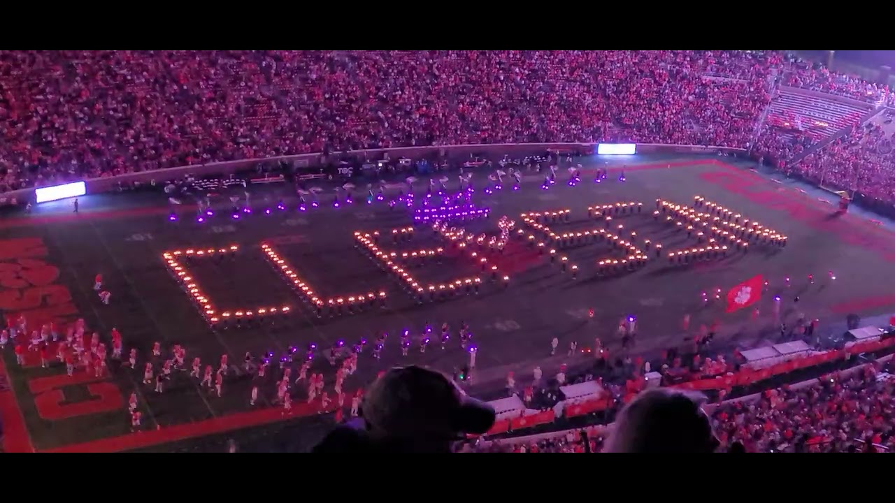 Clemson Tiger Band Clemson/FSU 11/08/25