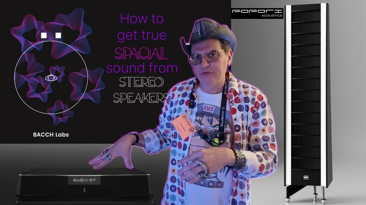 AudiophileJunkie Demos BACCH-SP ADIO with Popori WR3 Electrostatic Speakers | CAF 2024 |