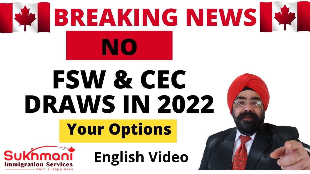 FUTURE OF FSW & CEC DRAWS WHAT'S NEXT? || English Video|| Canada Immigration||