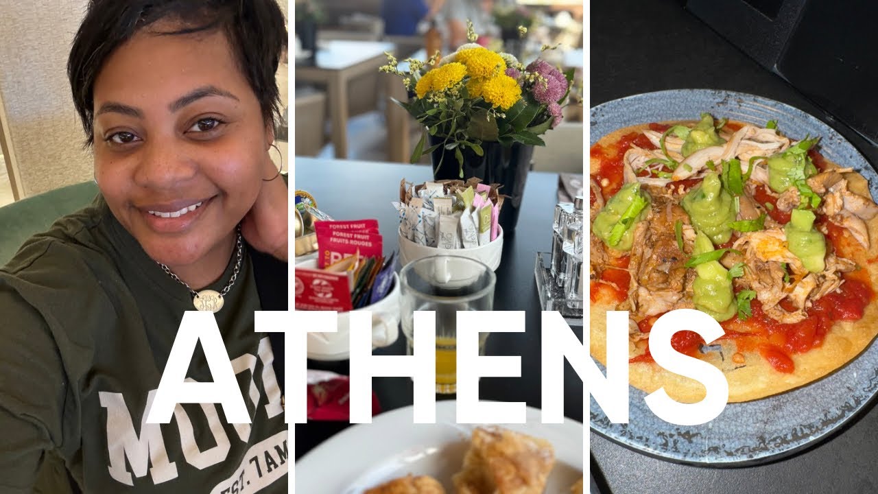 Norwegian VIVA Embarkation Day | Athens Arrival, Hotel Stay & First Sunset at Sea