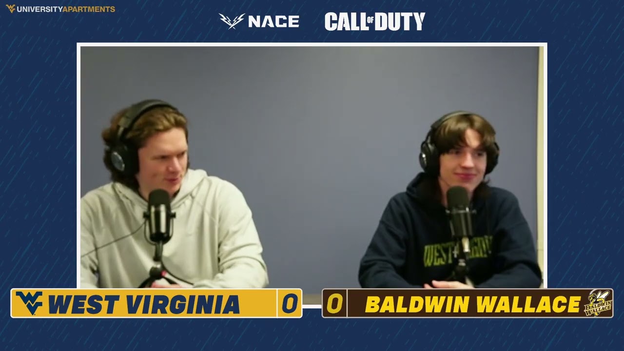NACE Varsity Premier Call of Duty || Week 3 || WVU vs Baldwin Wallace