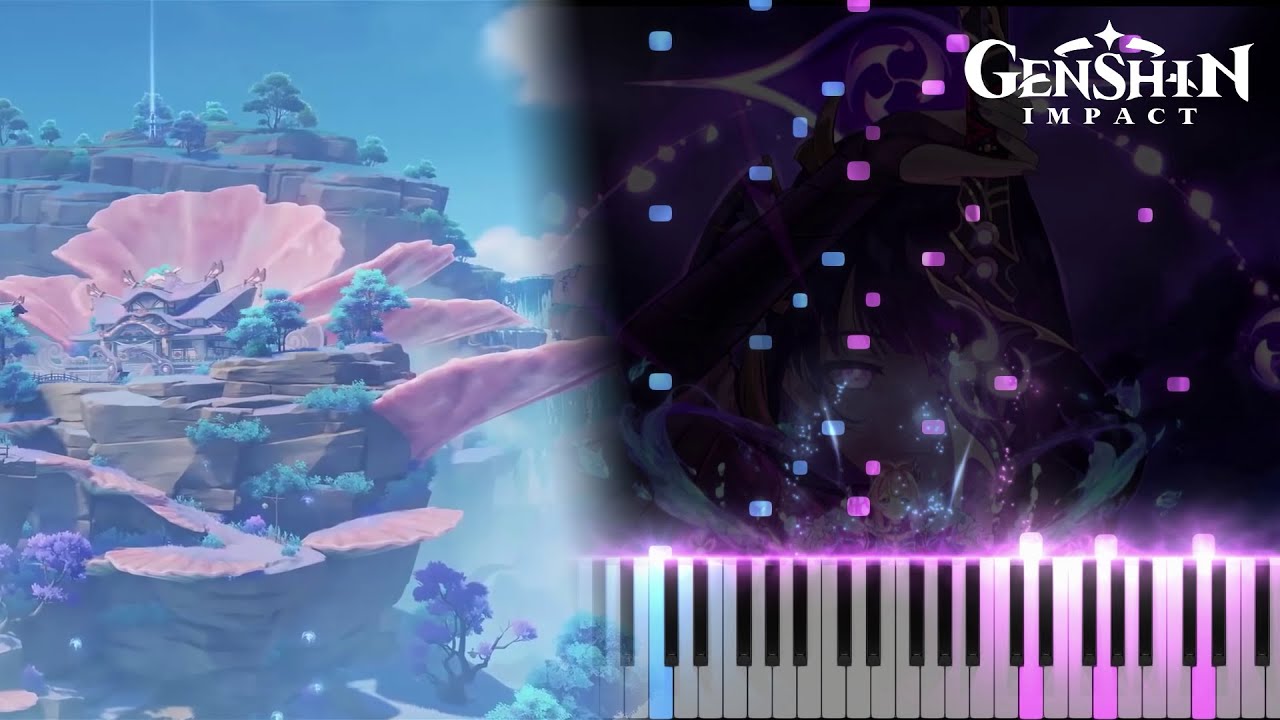 ｢Stories Untold｣ - Watatsumi Island Genshin Impact OST Piano Cover [Sheet Music]