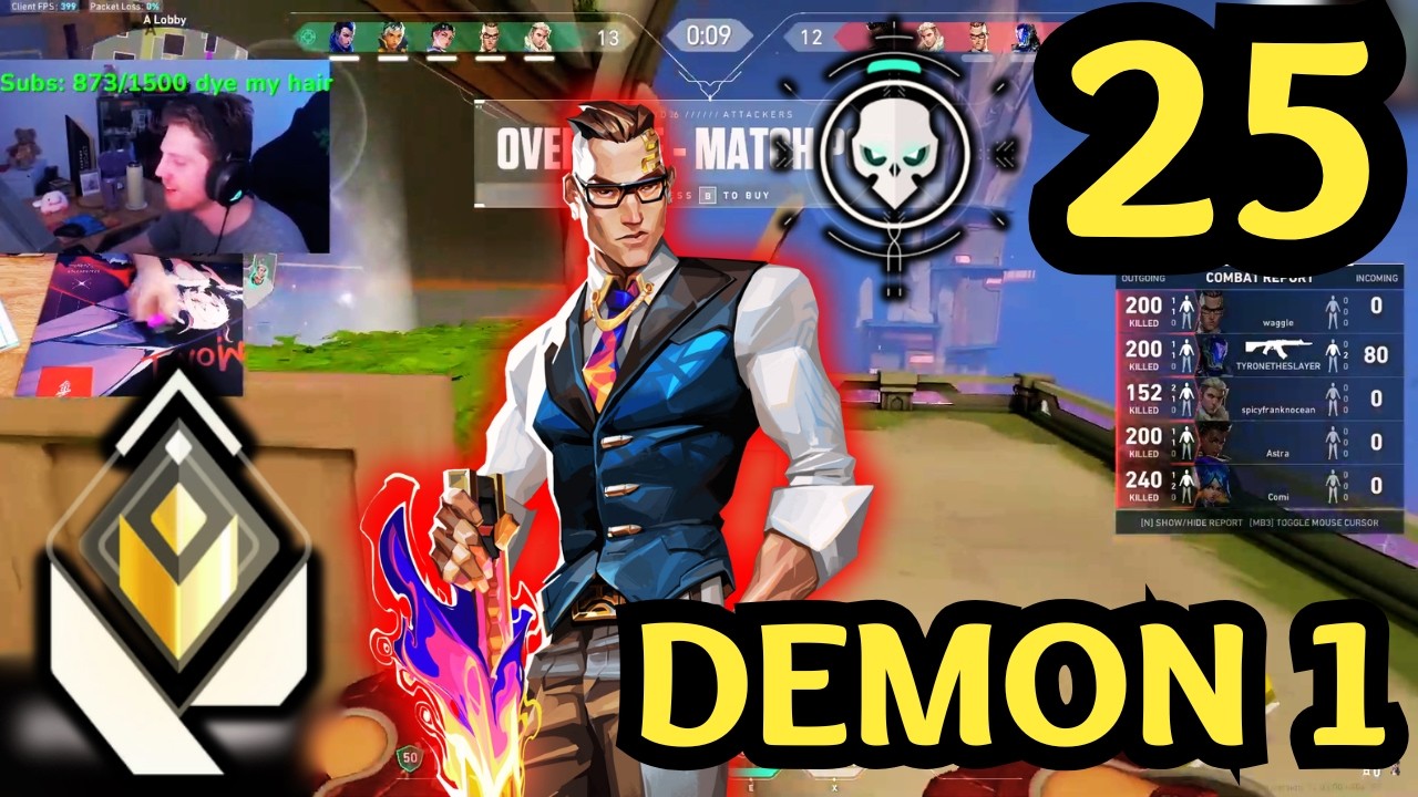 🔥 Insane ACE !! DEMON1 CHAMBER 25 KILLS — Abyss MVP 🔥 Valorant VOD