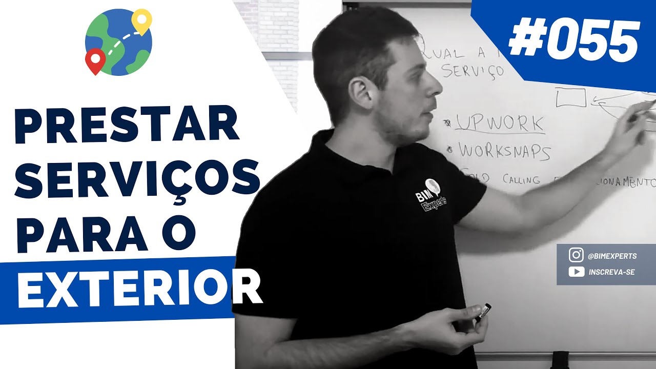 Qual a melhor forma de prestar serviços para o exterior? | #Desafio100Dias | 055/100