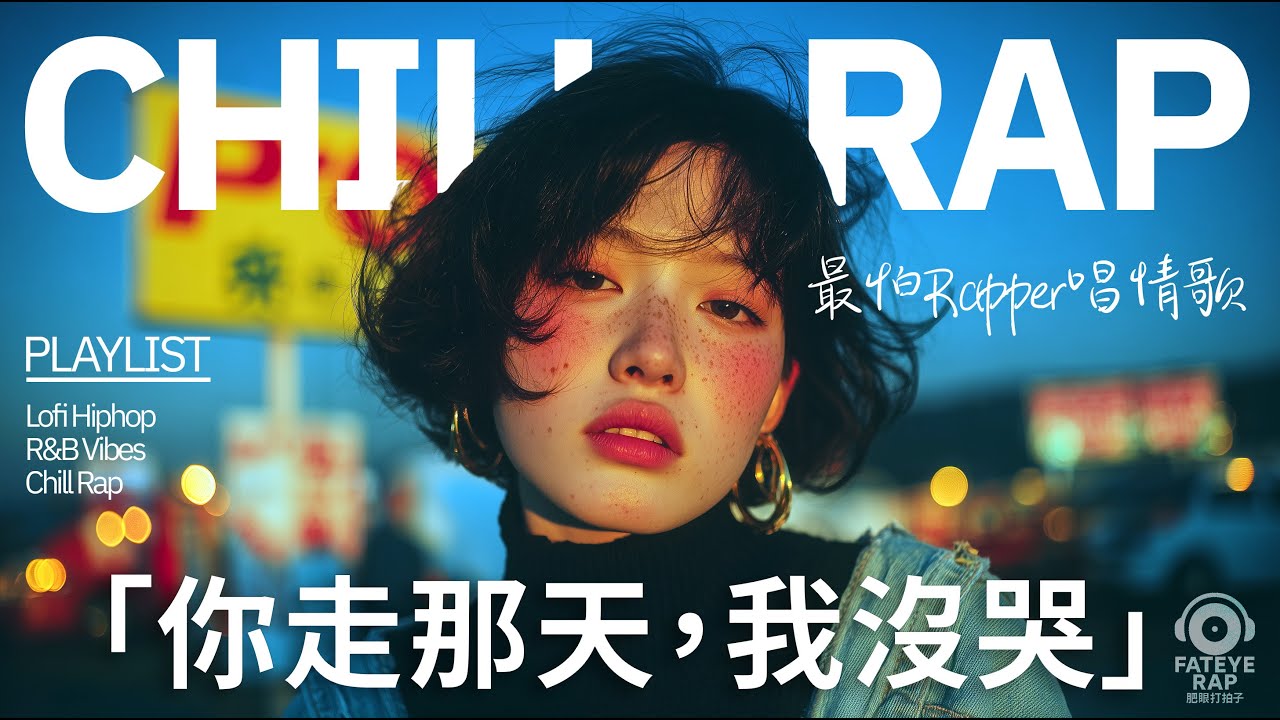 最怕Rapper唱情歌 ｜《你走那天，我沒哭》｜失戀系 Chill Rap / 中文R&B Playlist ｜適合想靜一下、想放空、不想說話的時候