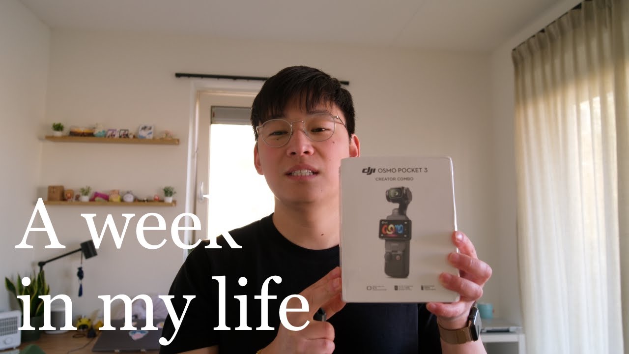 A week in my life | DJI Osmo Pocket 3 | celebrating living together | IKEA wardrobe | doggos