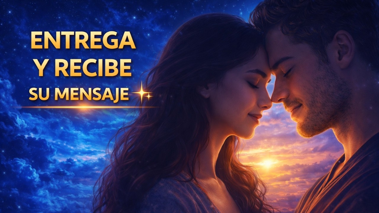 💌 ENTREGA y RECIBE un MENSAJE de tu PERSONA AMADA 🌀Tercer Ojo Hipnótico | Meditación