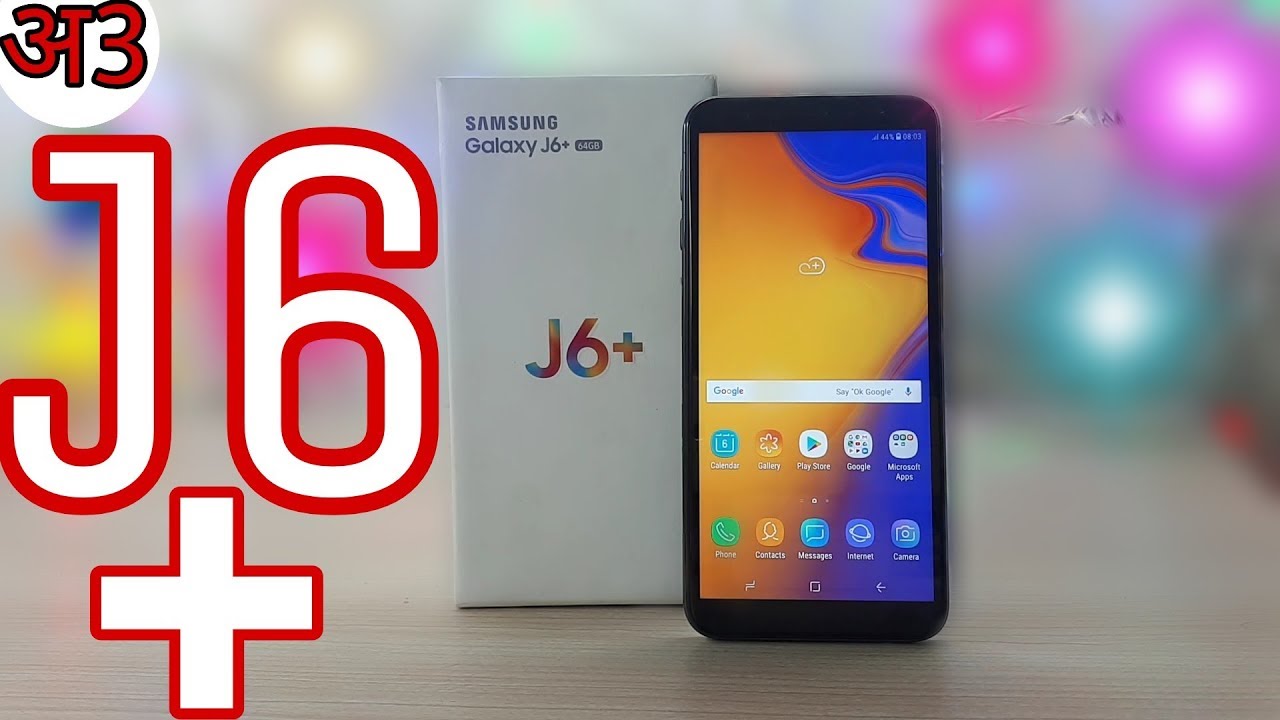 Galaxy J6+ Unboxing 4GB/64GB Black, (J6 Plus)