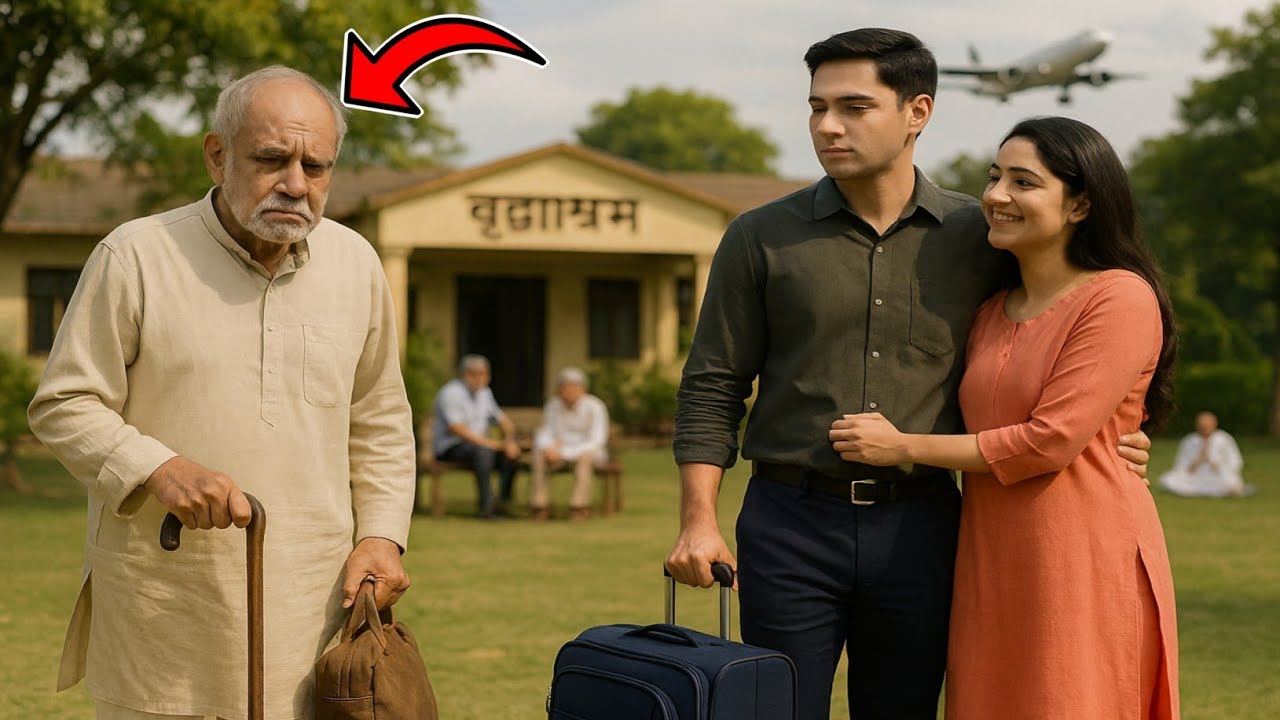 विदेश जाने से पहले बहू के कहने पर... बेटे ने पिता को वृद्धाश्रम छोड़ा, आगे जो हुआ इंसानियत रो पड़ी
