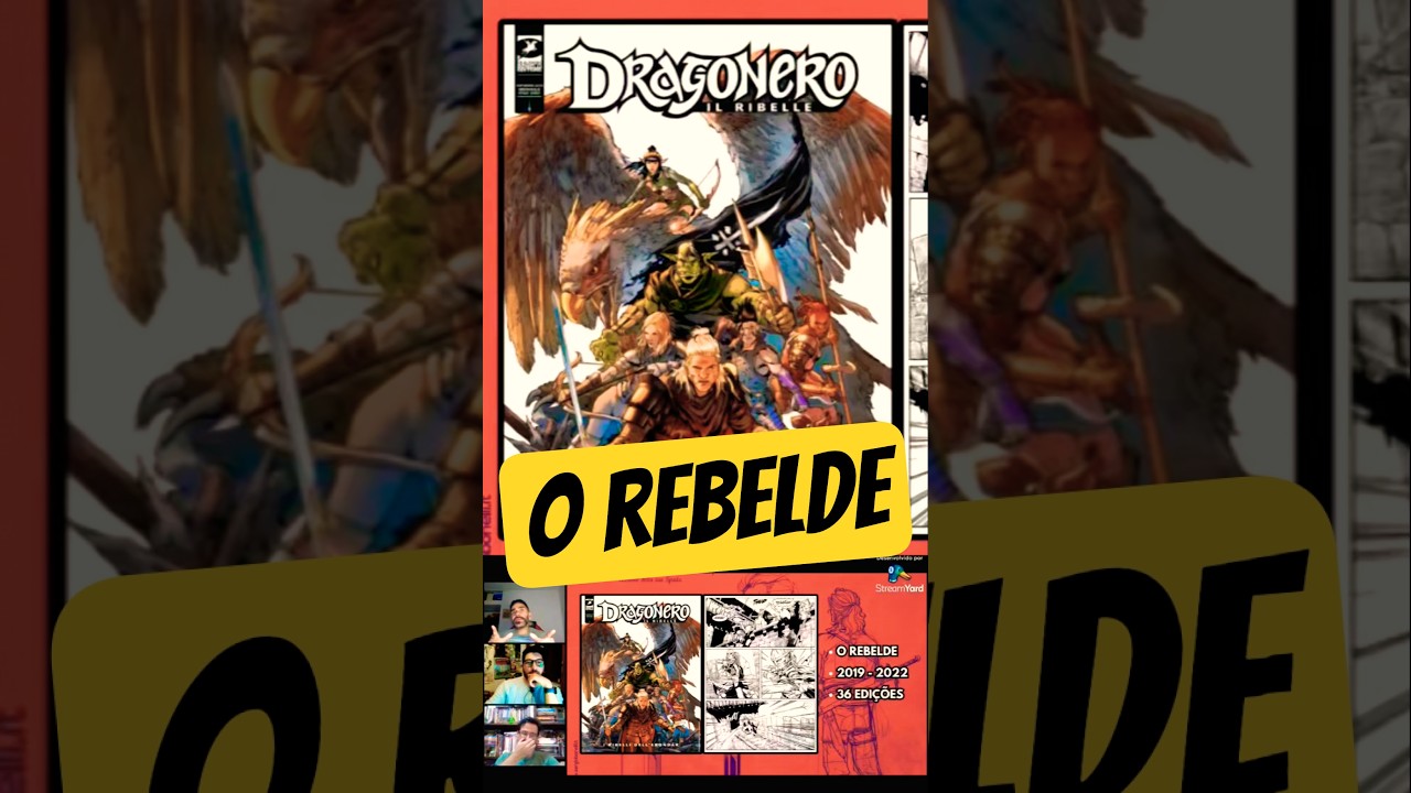 A segunda série de Dragonero 