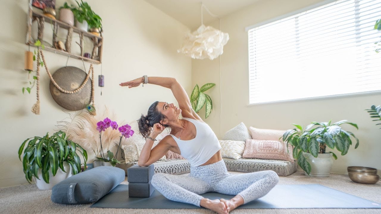 Yin Yoga Low Back Stretch | QL Release