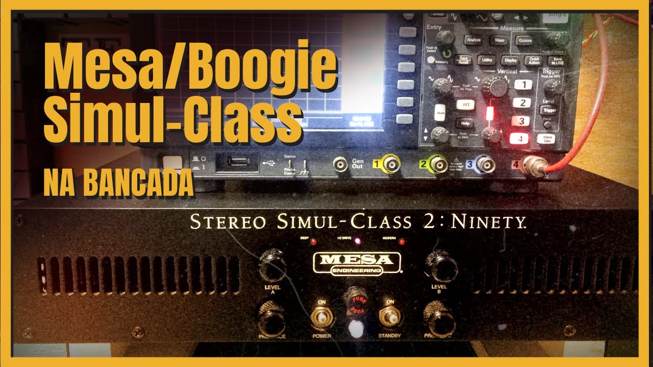 Mesa/Boogie Simul-Class na Bancada | Manutenção Profissional e Testes Reais de Potência