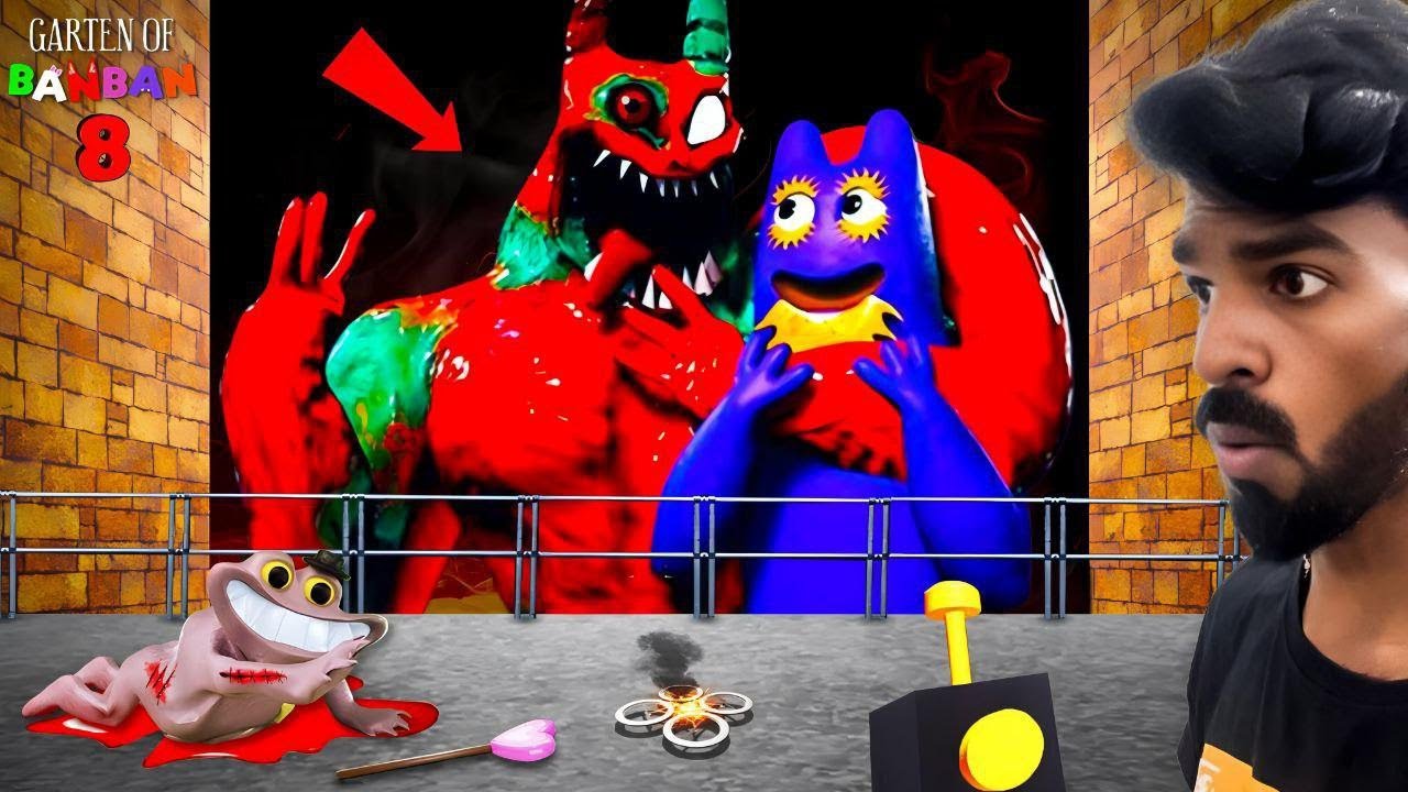Garten of Ban Ban 8 Leaked? New Monsters Fight😱| Garten of Ban Ban Tamil Gameplay | Pravino Gaming