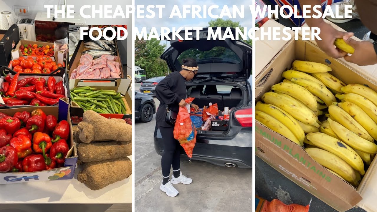 😳😱 I WENT TO THE CHEAPEST AFRICAN WHOLESALE MARKET IN MANCHESTER & YOU WON'T BELIEVE WHAT HAPPENED!😳