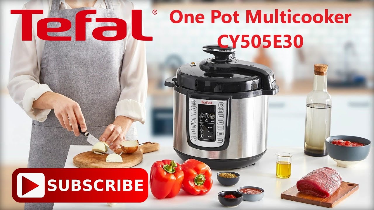 Tefal One Pot Multicooker | CY505E30 | All-in-One Electric Pressure Cooker | #JustUnboxing #NoReview