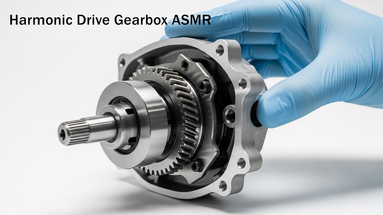 Harmonic Drive Gearbox Assembly ASMR | Satisfying Mechanical Sounds
