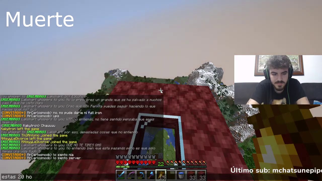 PERMADEATH - Reacciones al suicidio de MrCarlosnoob