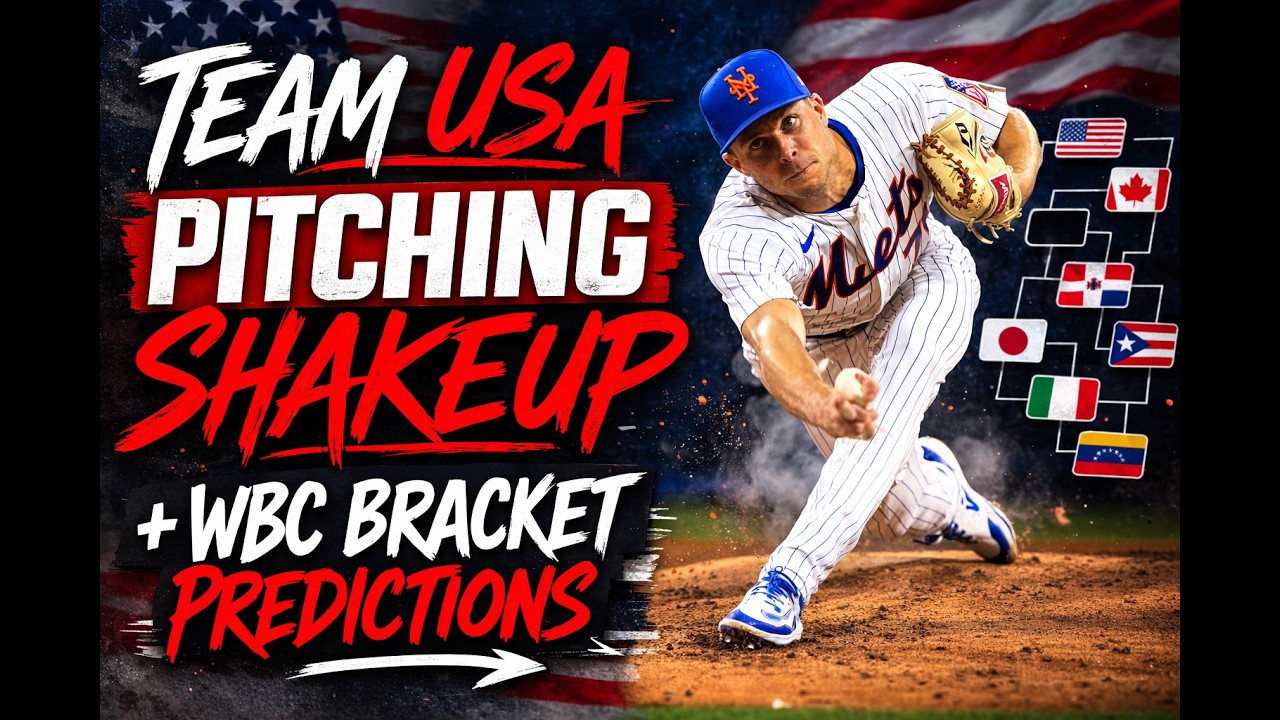 Team USA Pitching Shakeup + WBC Bracket Predictions