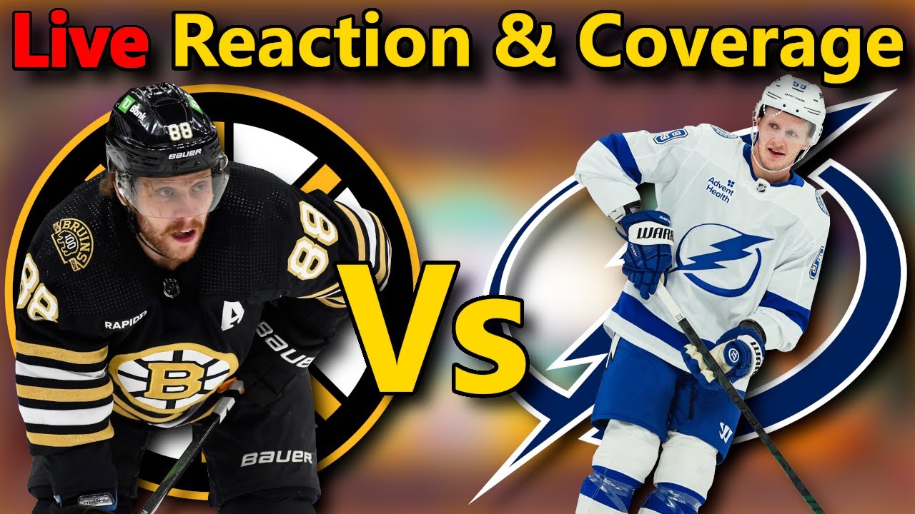 STADIUM SERIES CHAOS! Bruins vs Lightning With MASSIVE Playoff Stakes