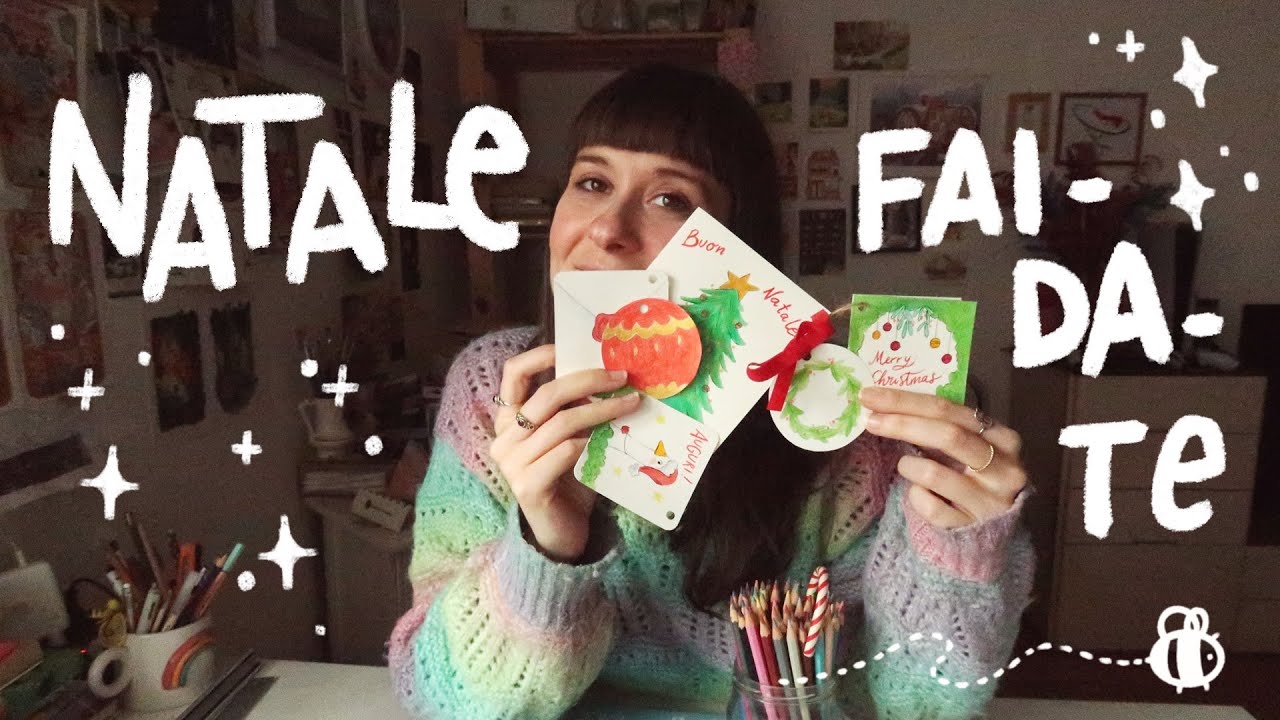 Biglietti augurali FATTI A MANO ~ XMAS edition 🎄✨
