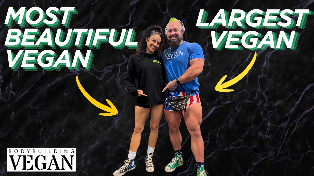 BRUTAL COUPLE'S LEG DAY! *This* Is How You Should Be Training! | TheBodybuildingVegan