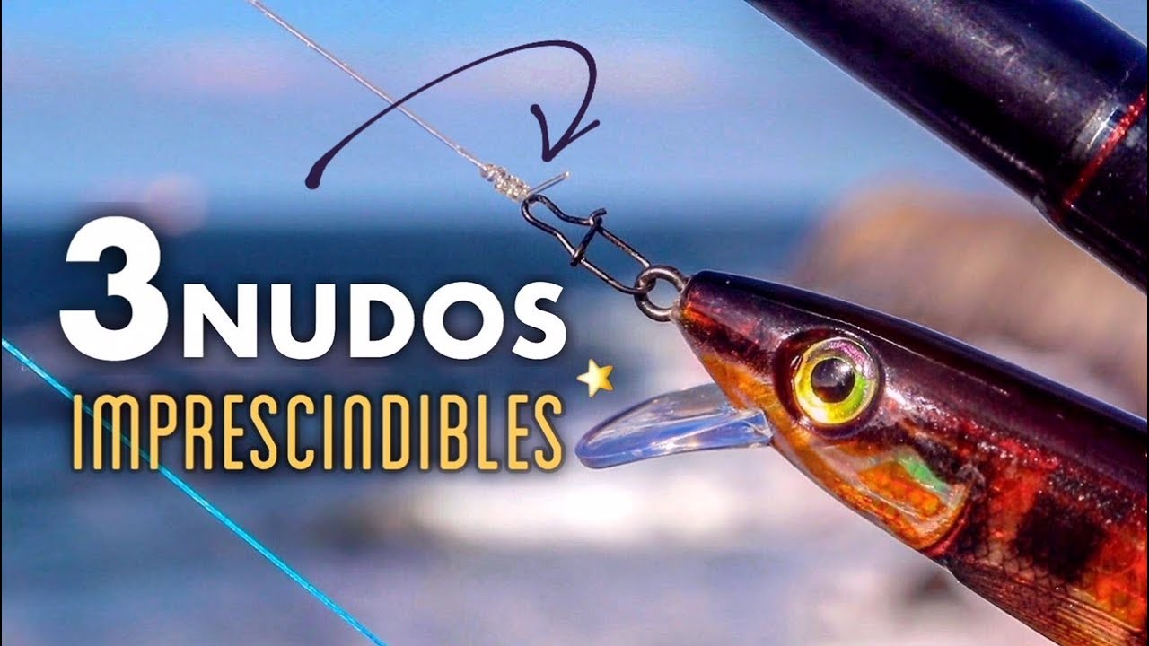 NUDOS de PESCA: Todo lo que necesitas SABER para pescar a SPINNING | Tutorial