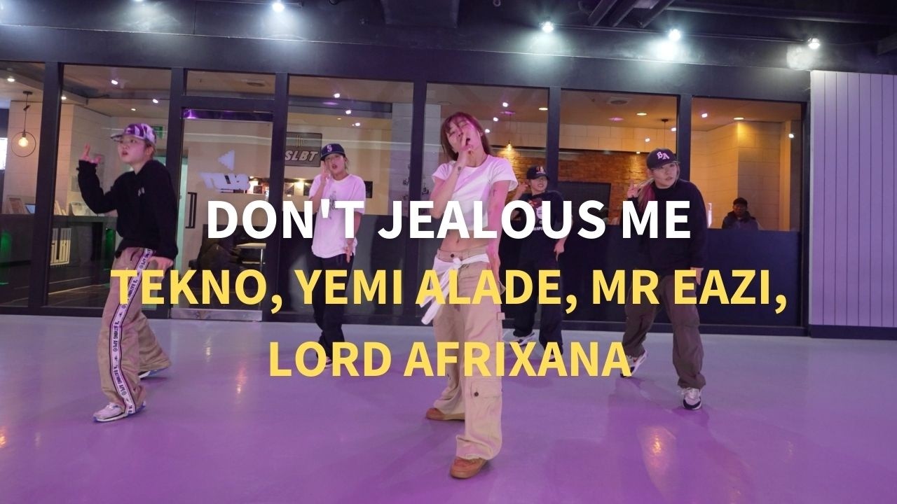 Tekno,Lord Afrixana, Mr Eazi,Yemi Alade - DON'T JEALOUS ME / POP-UP CLASS