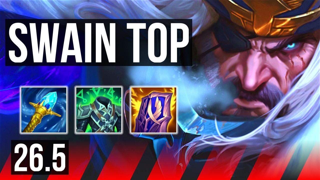 SWAIN vs DARIUS (TOP) | Good KDA: 9/1/14 | KR Master | 26.5