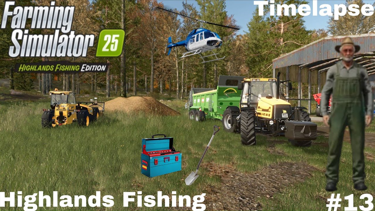 💩 ÉPANDAGE DE FUMIER & PRÉPARATION DES SACS D'OIGNONS 🧅 | Farming Simulator 25 | Kinlaig Ép13