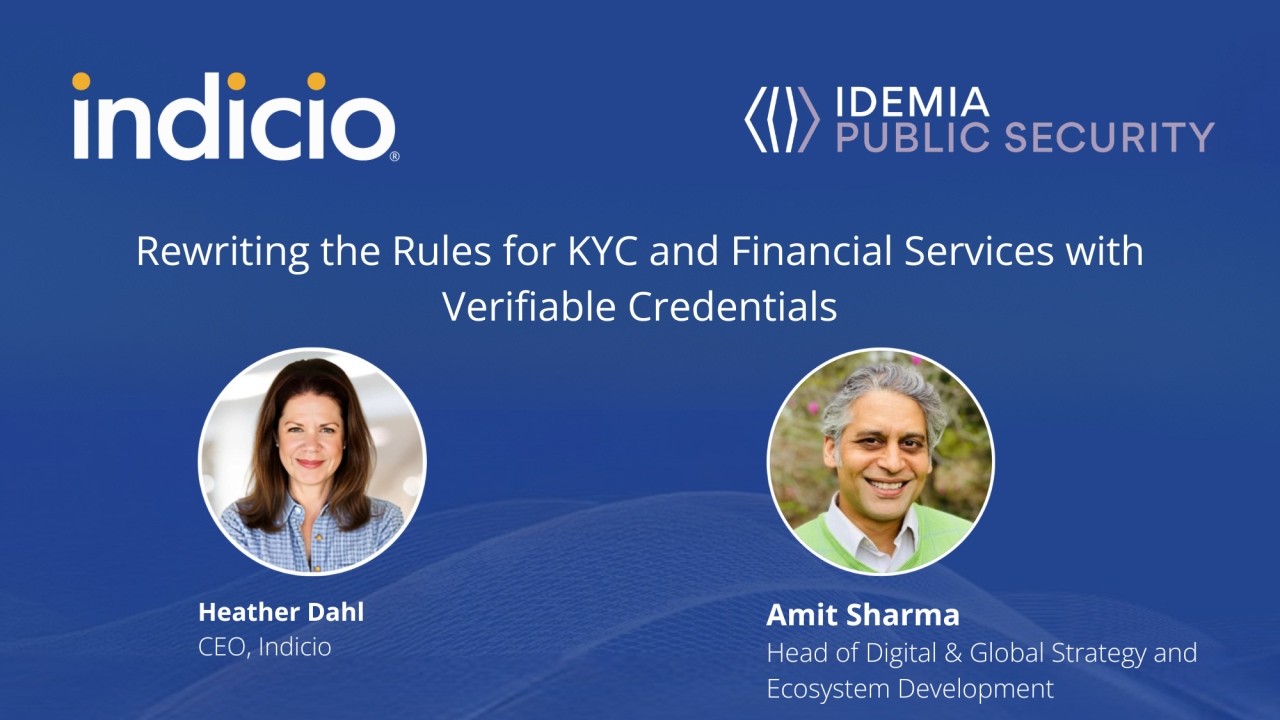 Rewriting the Rules for KYC and Financial Services with Verifiable Credentials