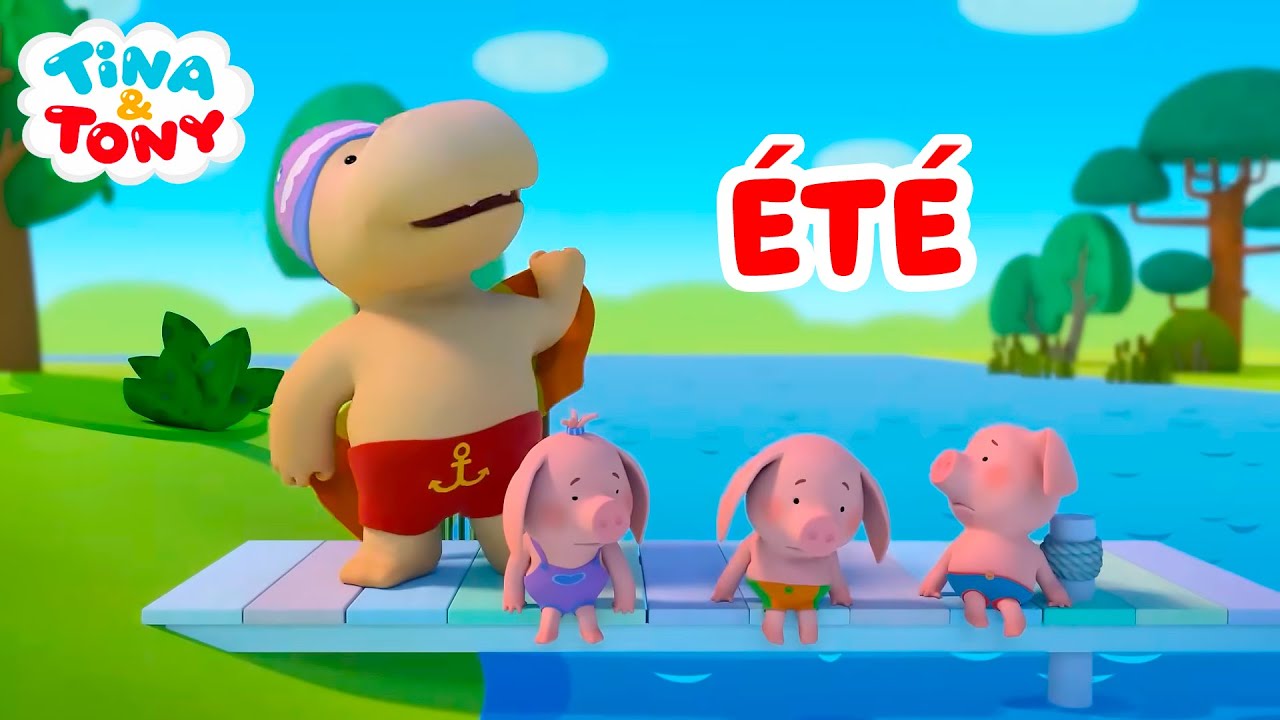 Vacances d'été avec Tina et Tony. Partie 1 | Tina & Tony | Dessin animé