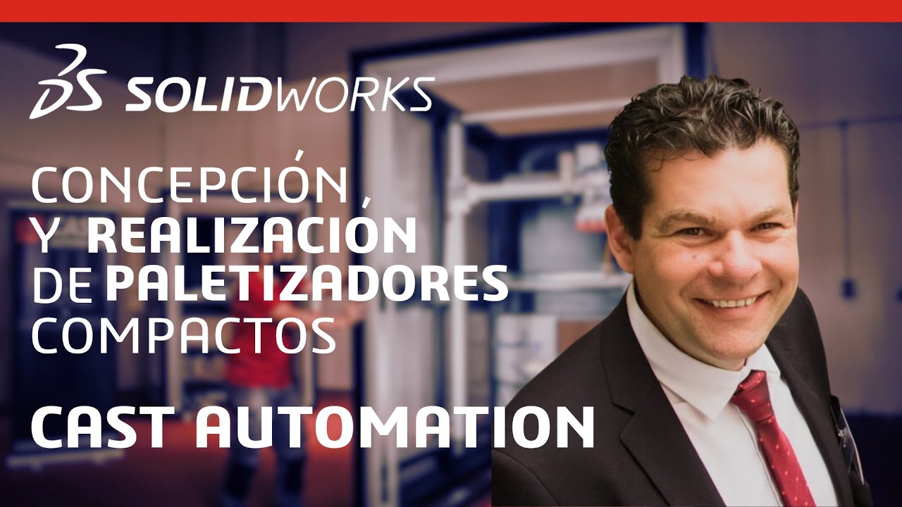 CAST AUTOMATION, paletizador compacto y fácil de utilizar