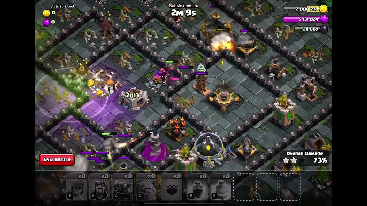 how to beat the 2013 coc challenge