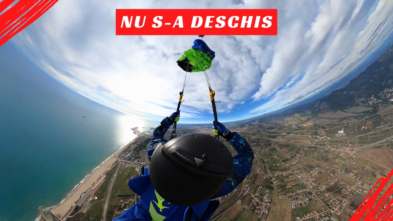 CE FACI CAND NU SE DESCHIDE PARASUTA?