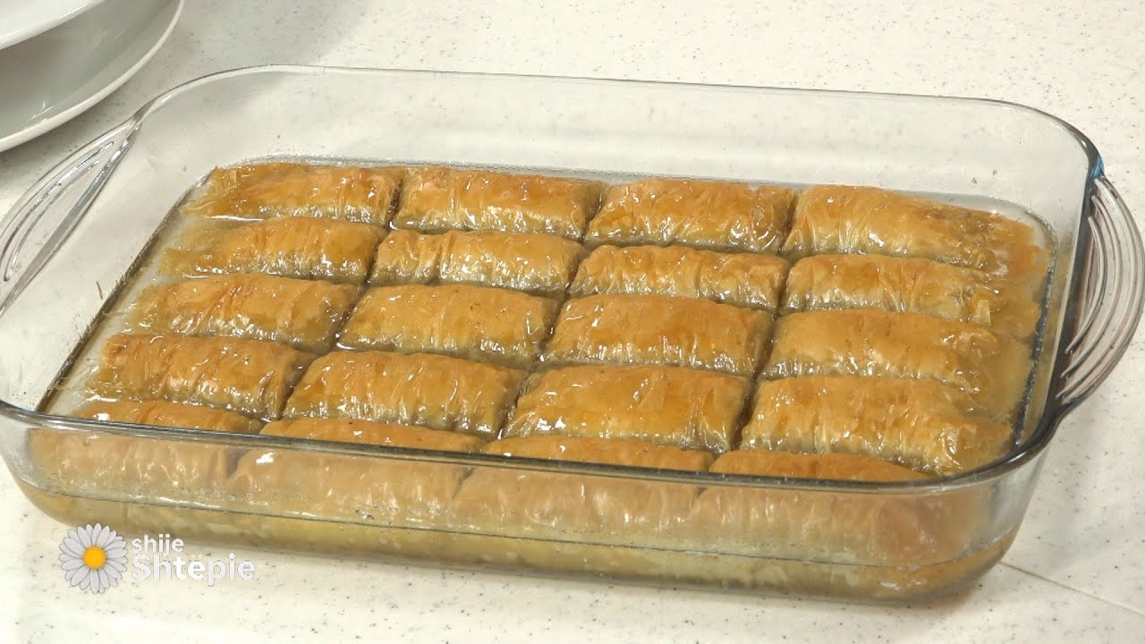 Shije Shtëpie - Bakllava role me kadaif dhe arra nga Znj.Vjollca - Tv Klan