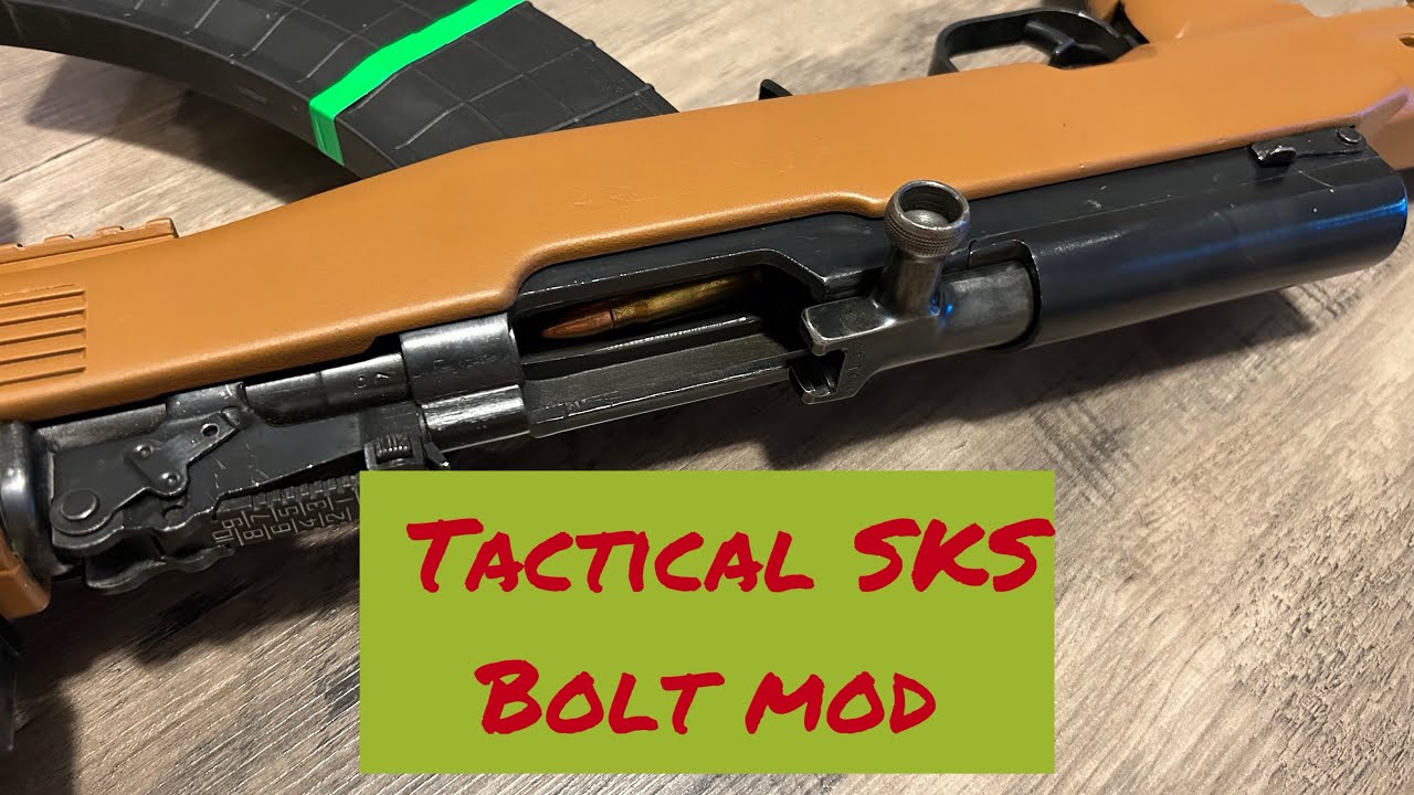 How To Make The TACTICAL SKS Bolt Mod