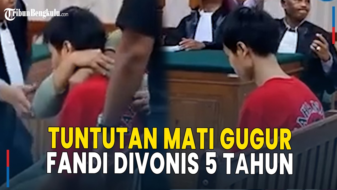 Tuntutan Mati Gugur! ABK Batan Fandi Ramadhan Divonis 5 Tahun Kasus 2 Ton Sabu